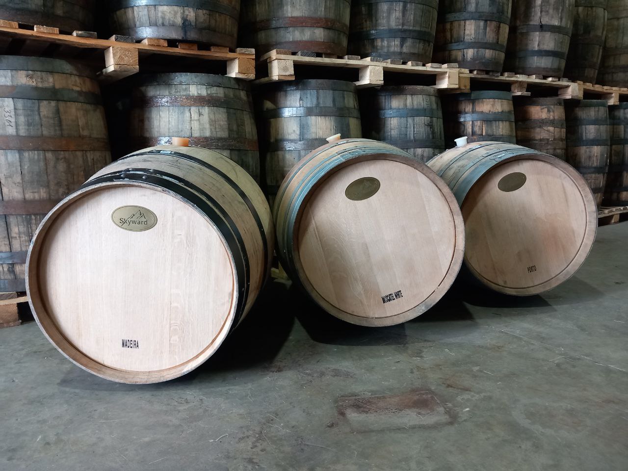 Изысканая поставка: бочки, хранившие благородные вина